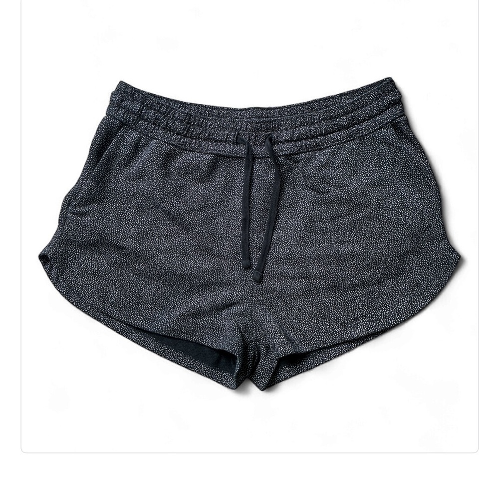 H&M Black and white Athletic sweat Shorts medium